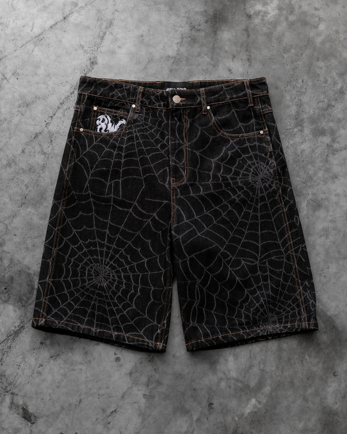 Short en jeans