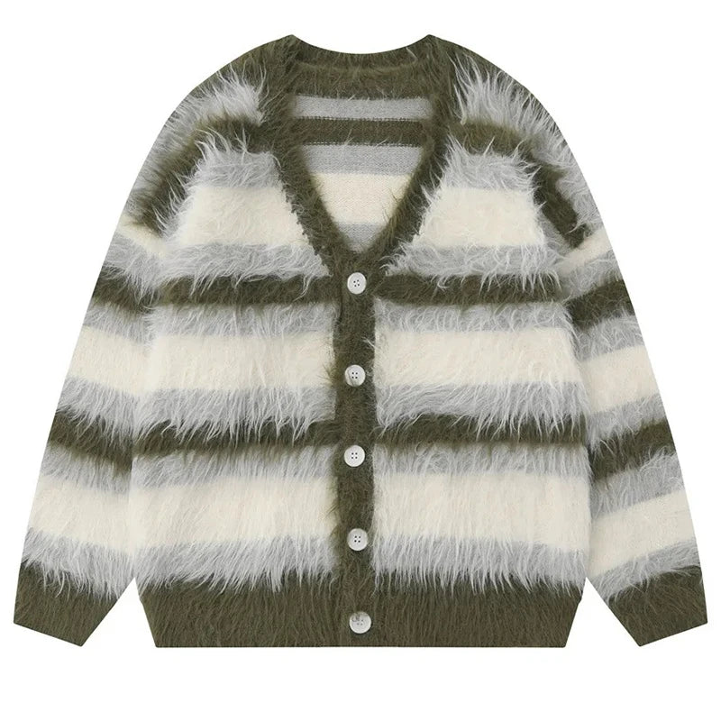 Cardigan en mohair