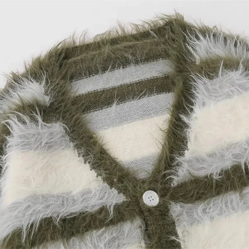 Cardigan en mohair