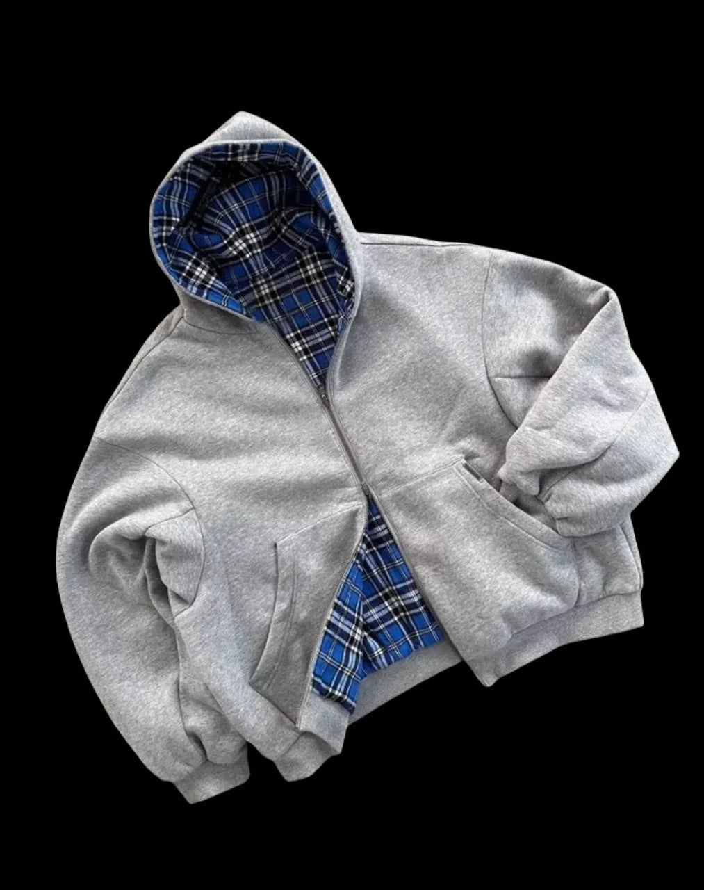 Sweat zipé réversible