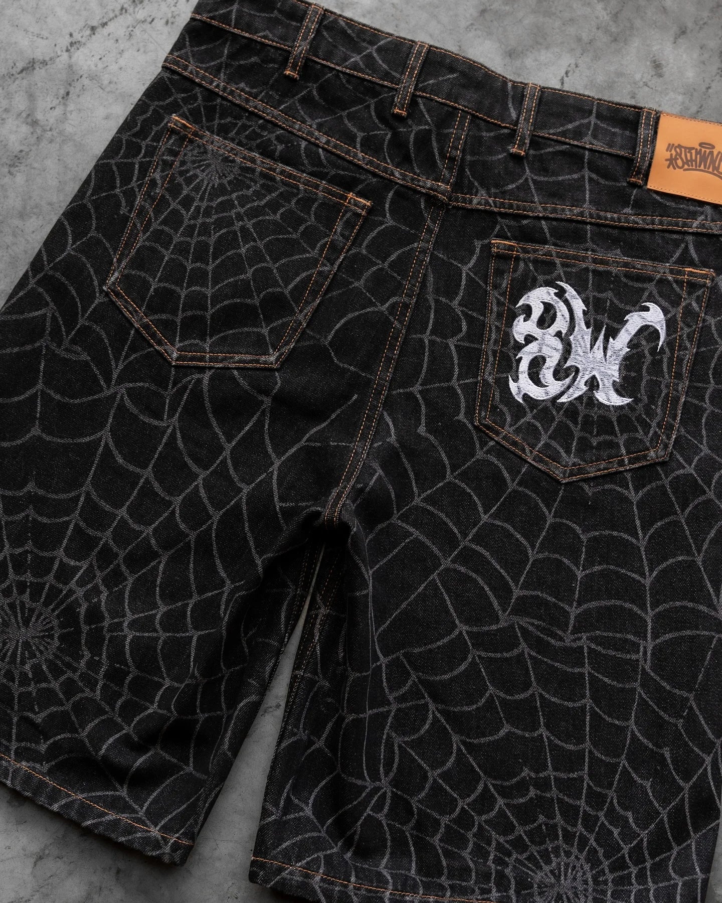 Short en jeans