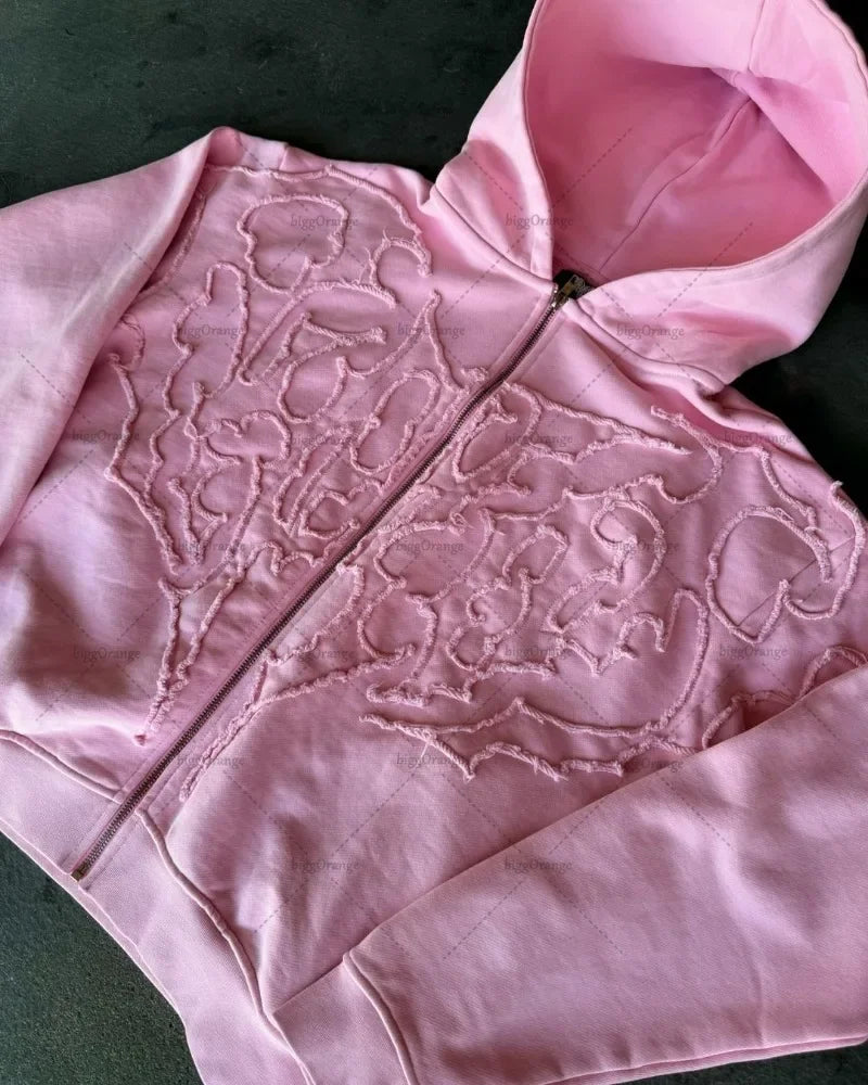 Sweat zipé à capuche